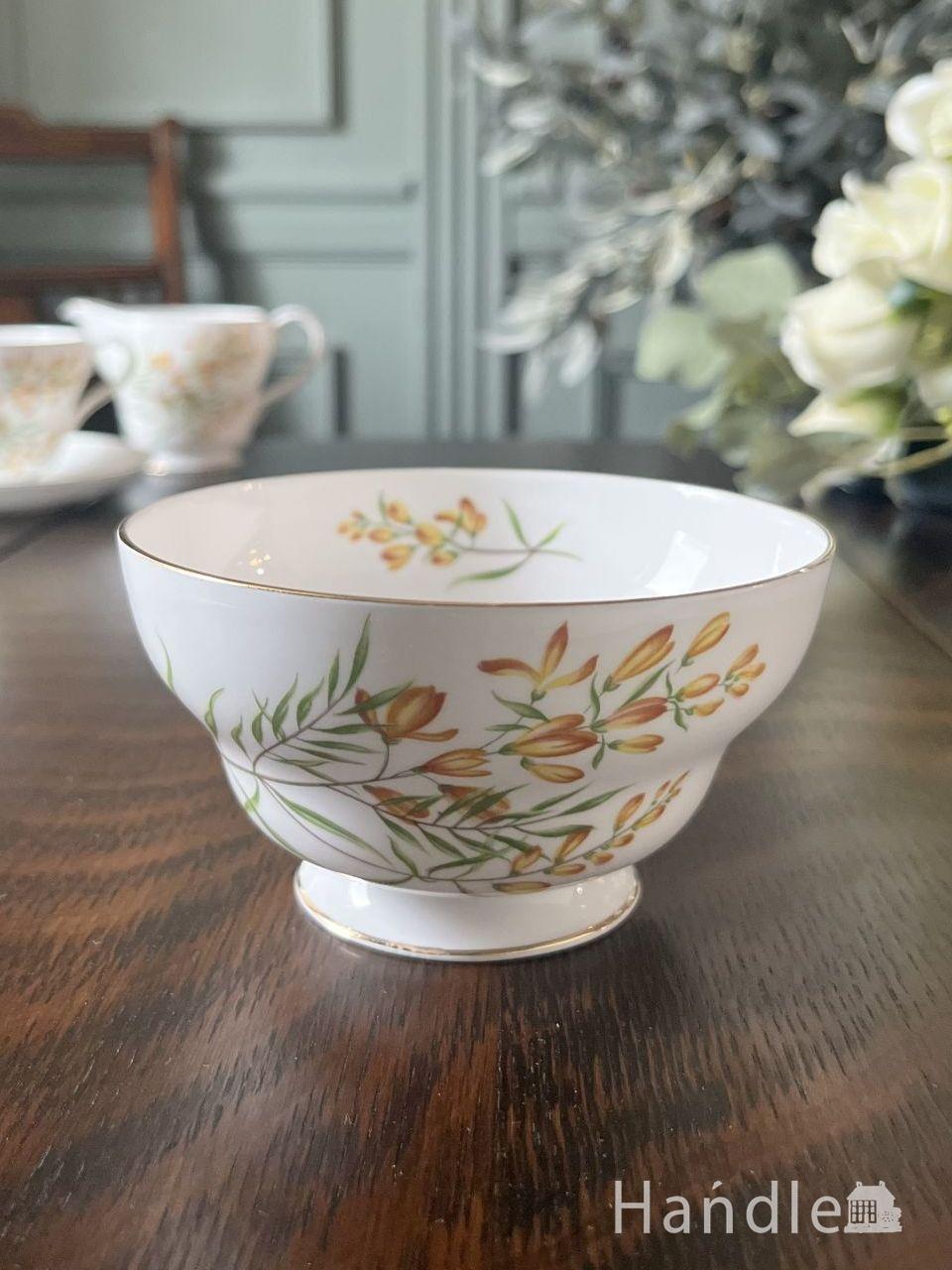 英国アンティークシルバープレート、ダブルハンドルのシュガーポット(h