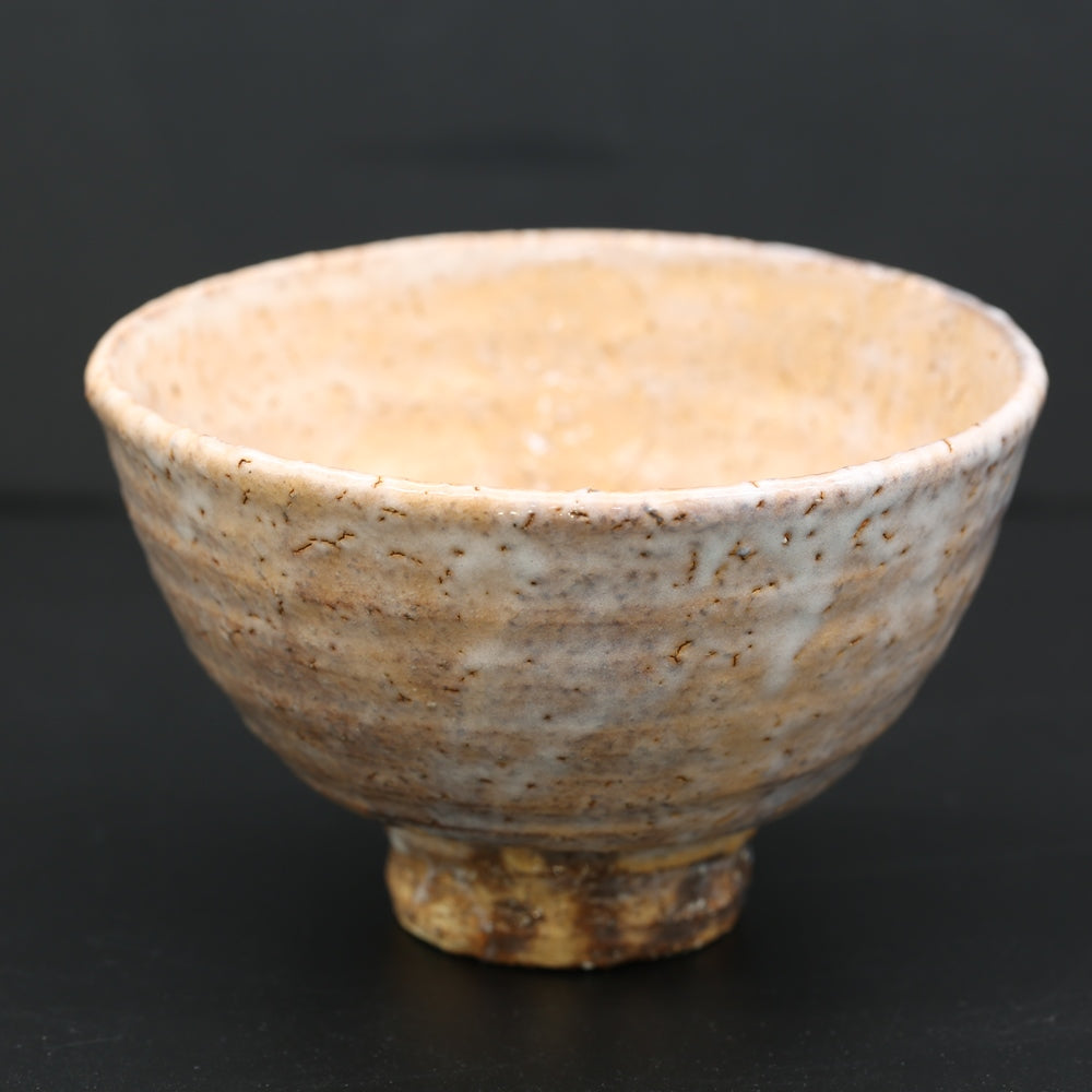 萩焼【波多野善蔵造】◇白萩細口蝋抜大壺◇指月窯【