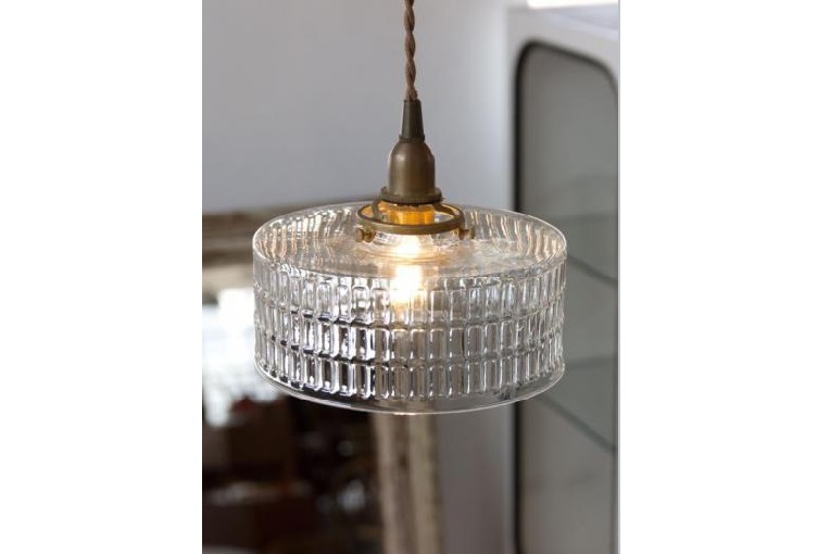 ペンダントライト ストライプガラスシェード｜ライト・照明