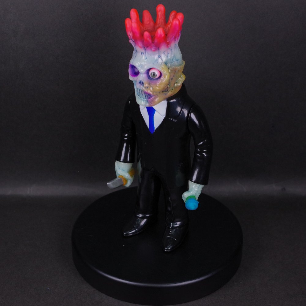 キムラトイ ヘッドスワップ x スーツ 薔薇とナイフ ソフビ キムラトイ
