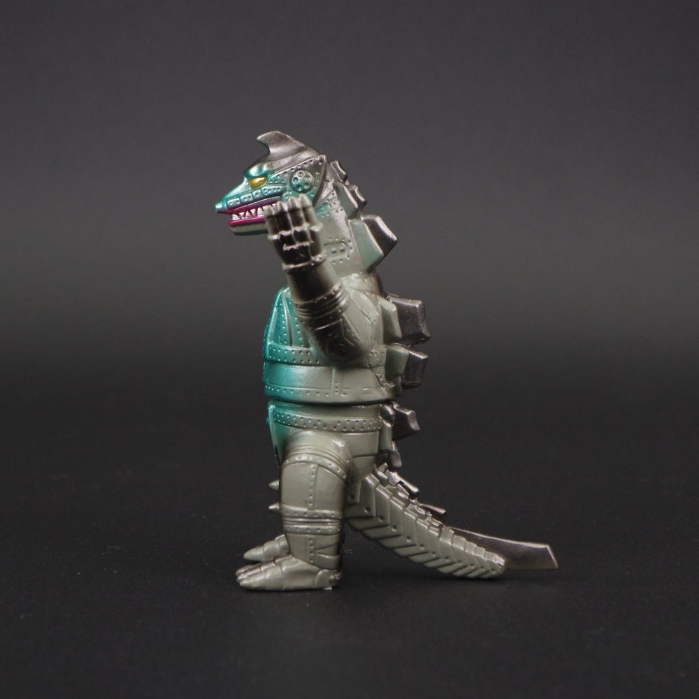 M1号 復刻ブルマァク メカゴジラ ライトグレー成型 ミニソフビ M1号