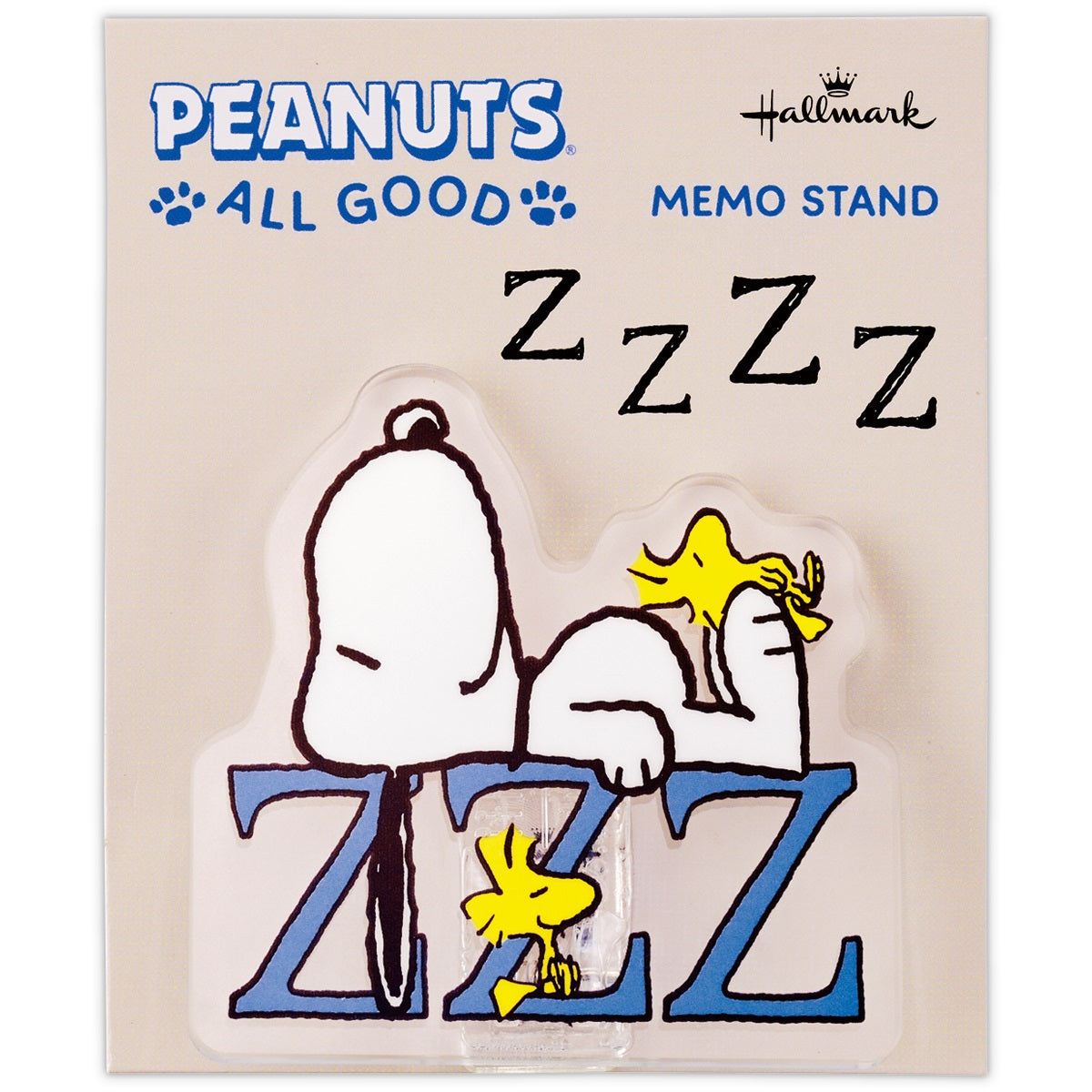 スヌーピー REST 休む【Peanuts All Good／スタンドクリップ】日本