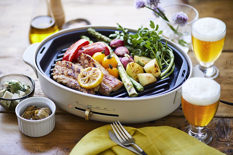 BRUNO Grill Plate (for Oval Hot plate)