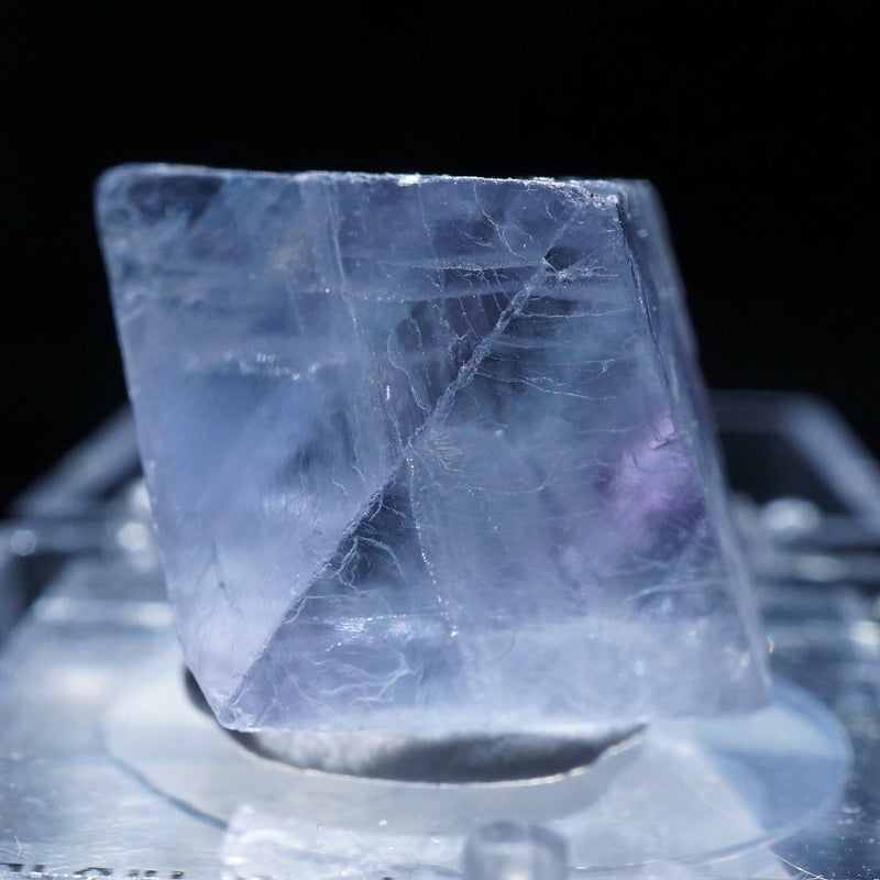 イリノイフローライト 蛍石八面体 イリノイ州産 鉱物標本 イリノイ