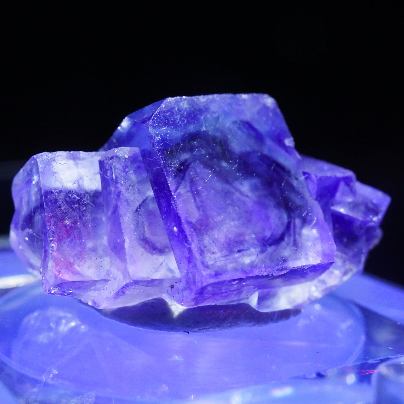 ヤオガンシャン「白群」ウィンドウ「白緑」フローライト