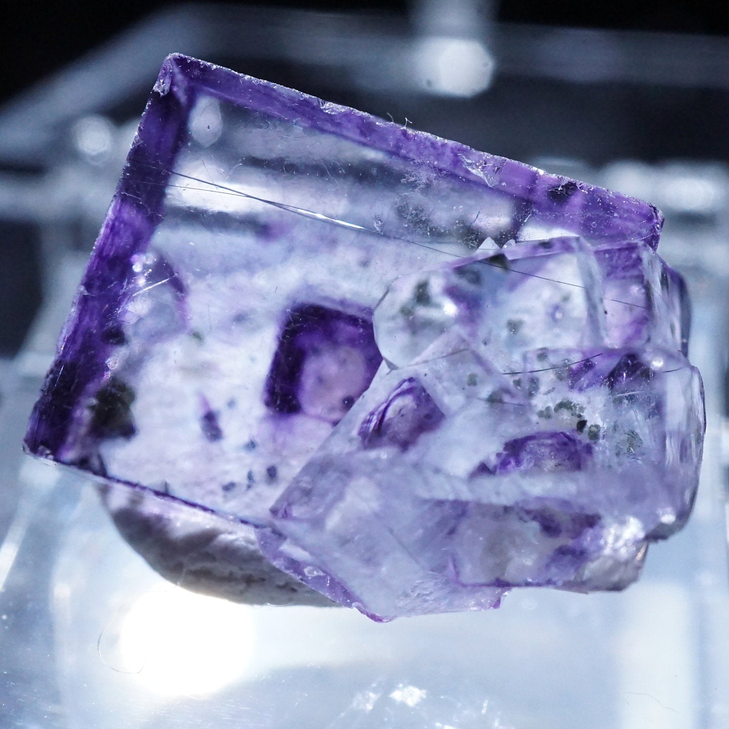 391 中国 ヤオガンシャン産 ポーセリンフローライト 【公式通販】