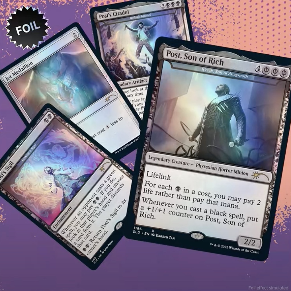 マジック・ザ・ギャザリング MTG 伊藤潤二 新川洋司 foil マジック・ザ