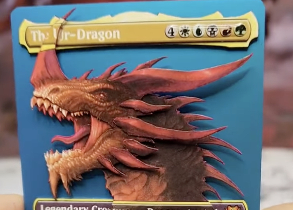 始祖ドラゴン ティアマト他edh用パーツ 始祖ドラパーツ】【ティアマト