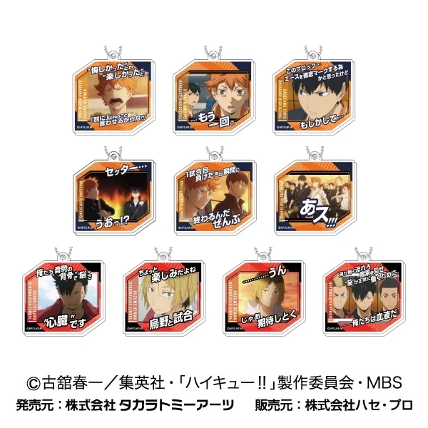 ハセ・プロ｜ハイキュー！！ プラボードコレクションミニ 音駒高校BOX