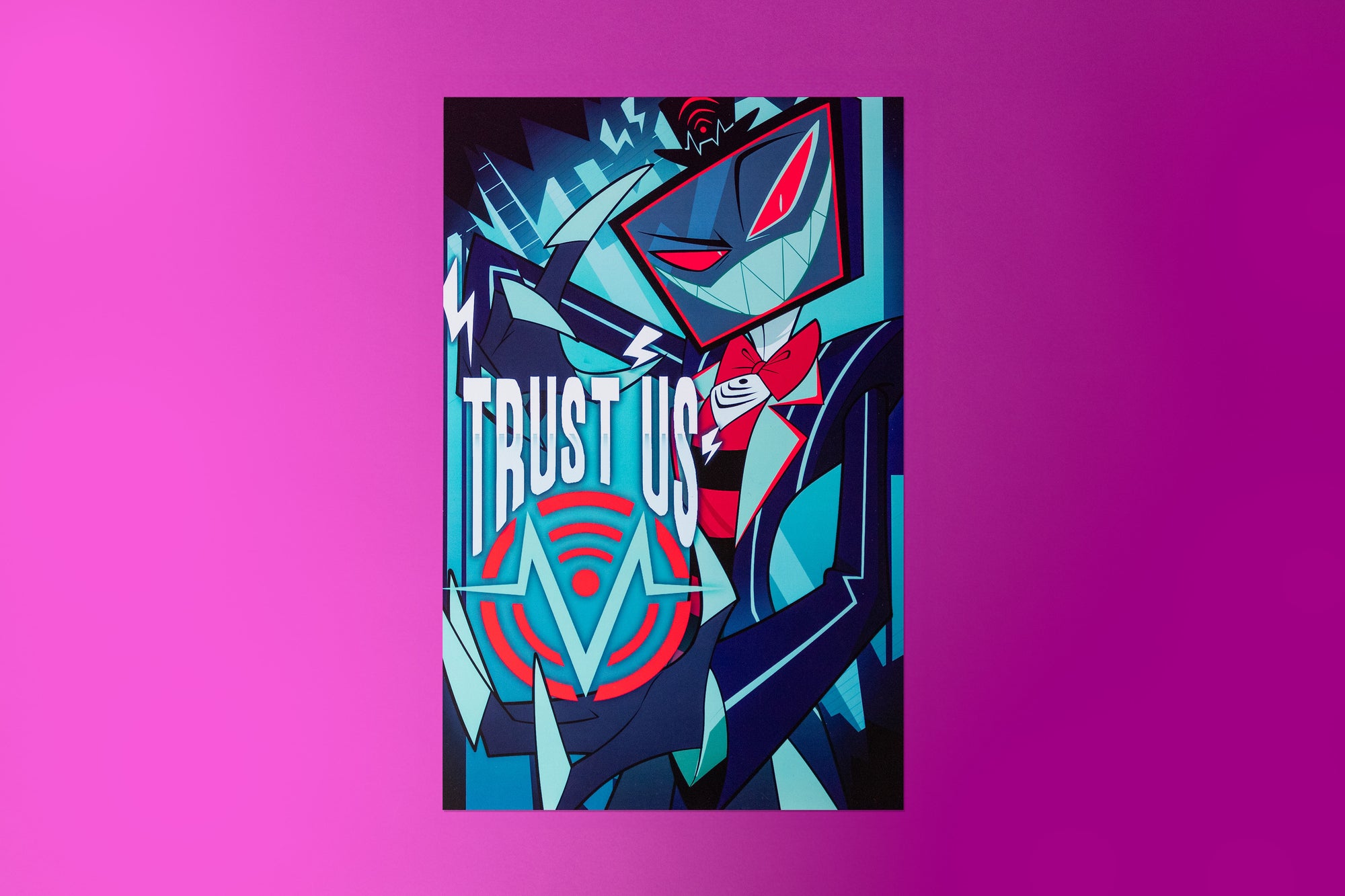 ハズビンホテル VEES ポスター Hazbin Hotel 'THE VEES' In Universe