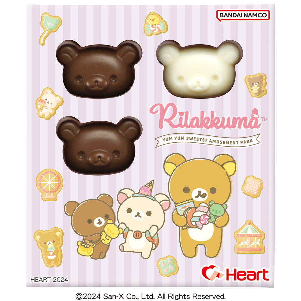 リラックマフェイスチョコ - 株式会社ハート