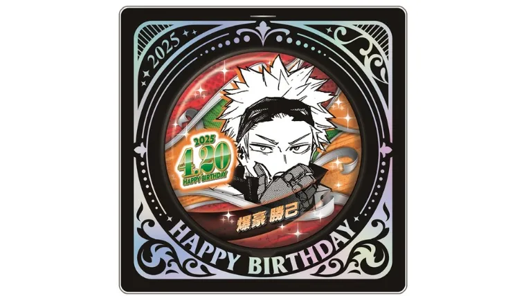 ヒロアカ バースデイコレクションカード2024 バースデイ コレカ 爆豪