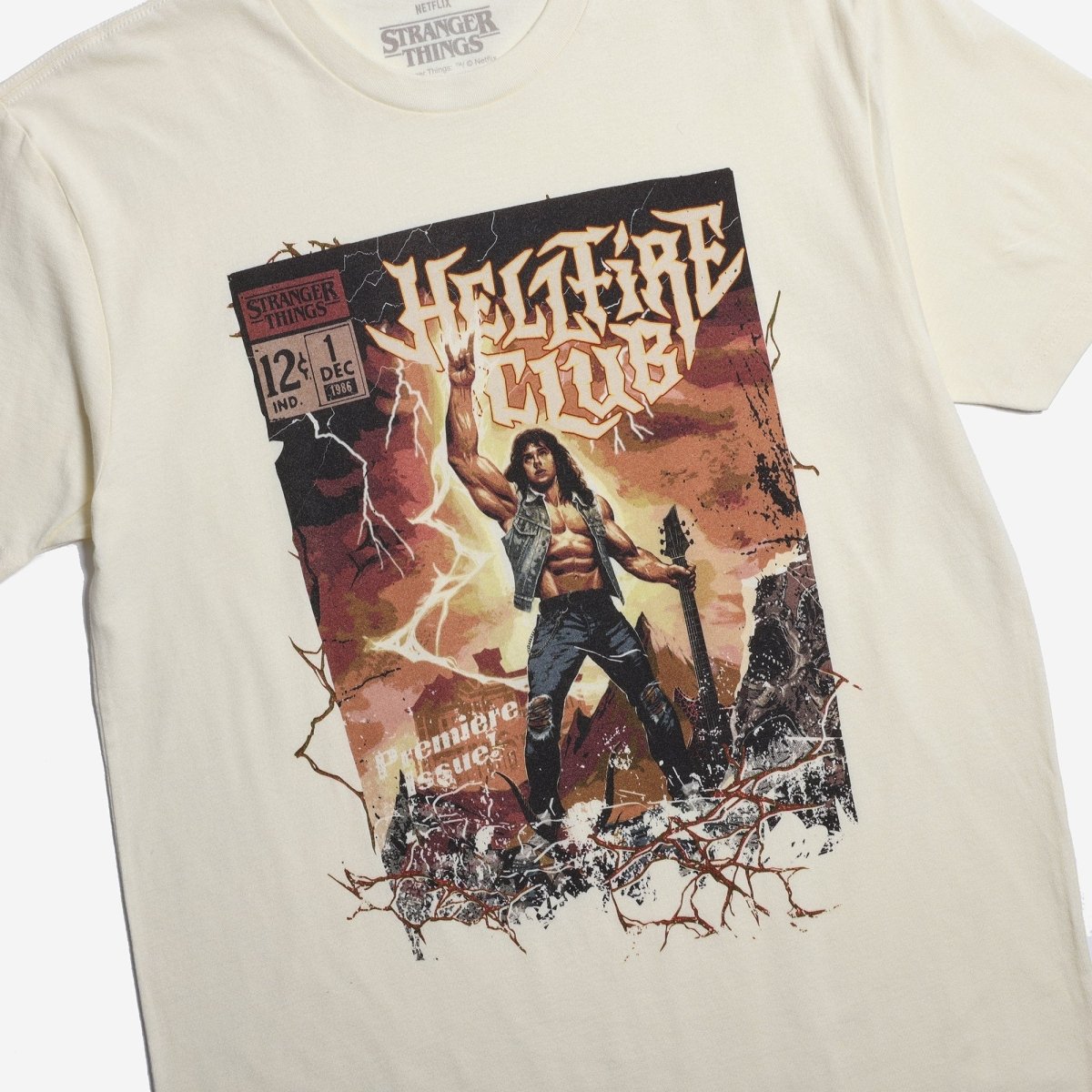 Stranger Things Hellfire Club Comic Book Tee – Heroes & Villains
