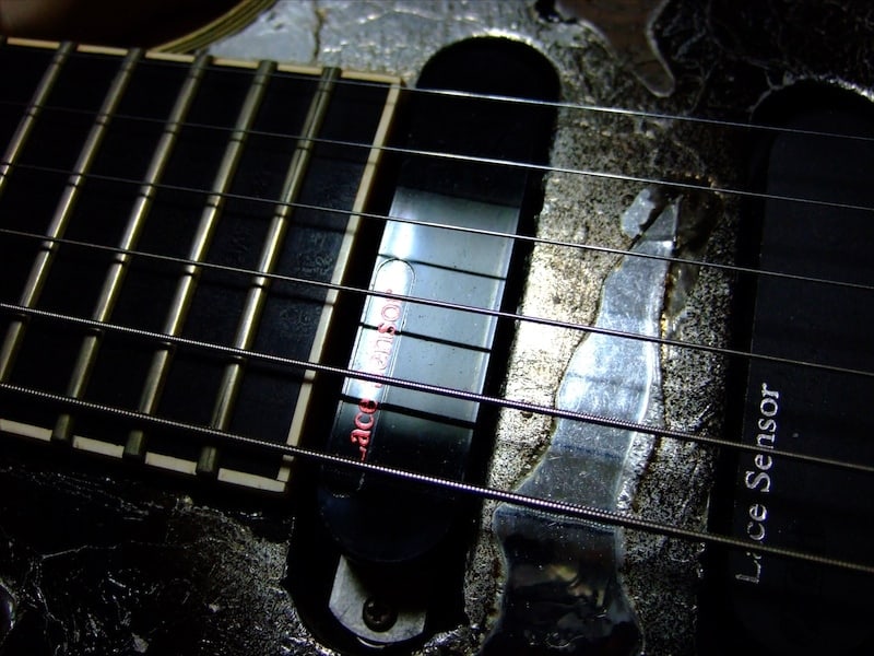 ESP S-1のピックアップを Lace Sensor Burgundyに交換 | へたれマカー日記
