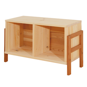 本棚・オープンラック｜ひのき無垢家具｜ヒノキクラフト