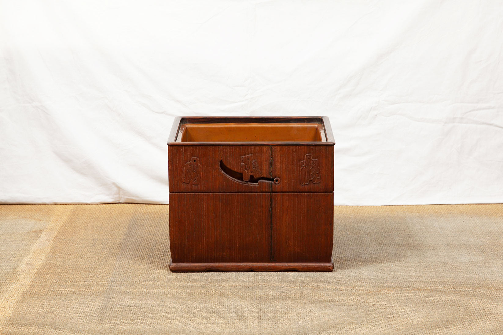 アンティーク火鉢の手あぶり火鉢スタートセット（タイプ：KH-212