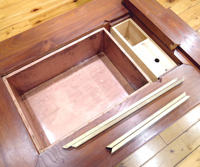 関西長火鉢 KS349 – 【火鉢専門通販ショップ】火鉢.shop 増田屋