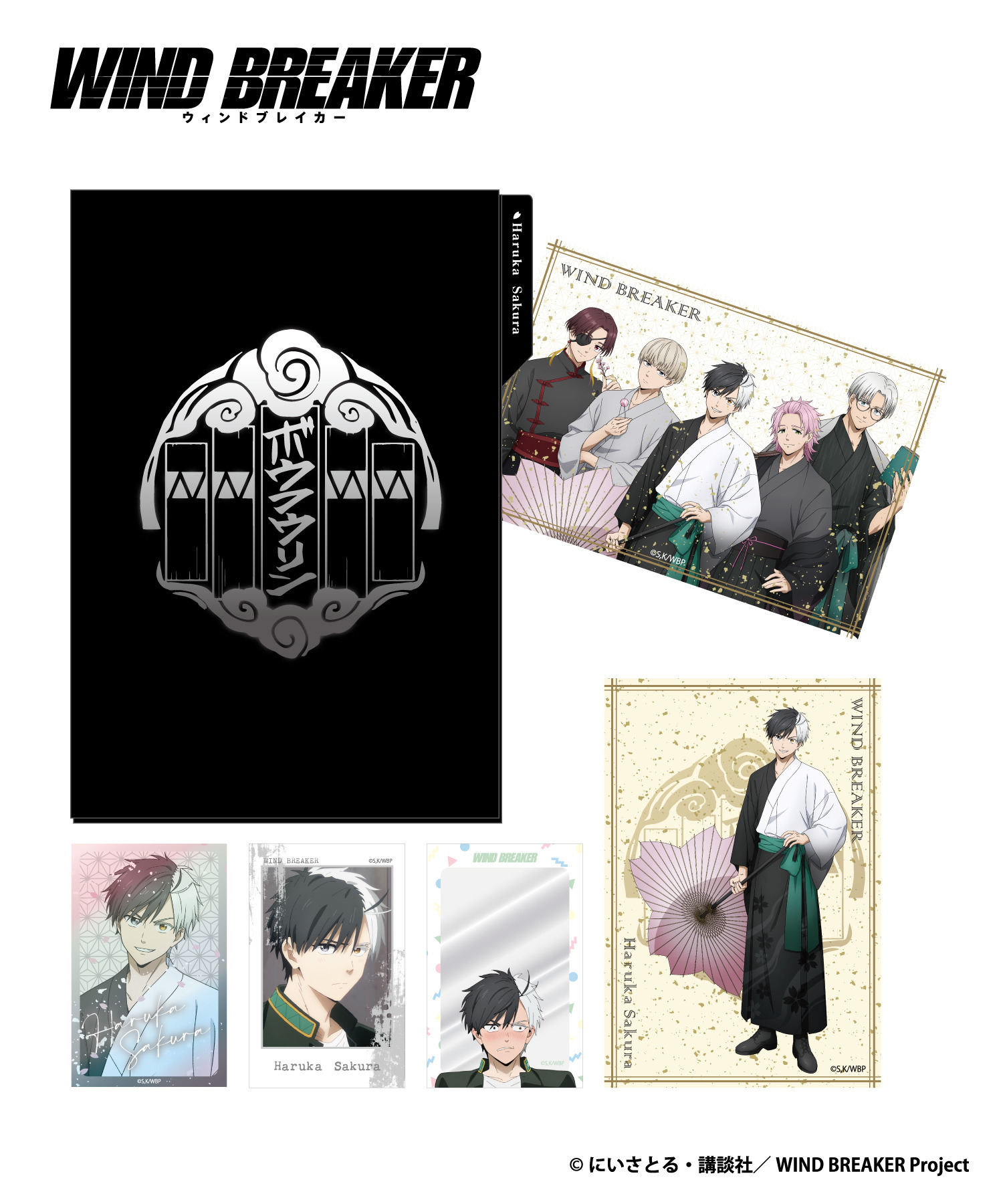 TVアニメ『WIND BREAKER』ブック型フォトカードセット_桜遥｜HICUL