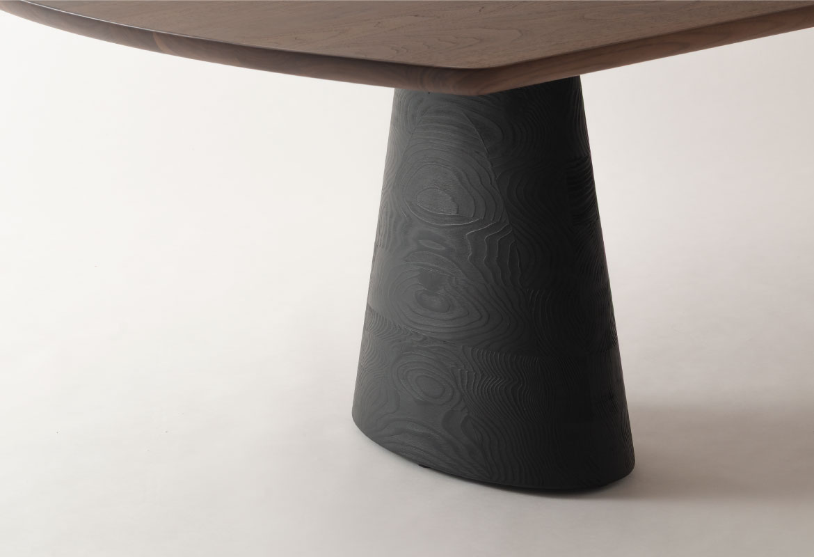 SHIRABE テーブル（角丸形） | 飛騨産業株式会社【公式】 | 飛騨の家具