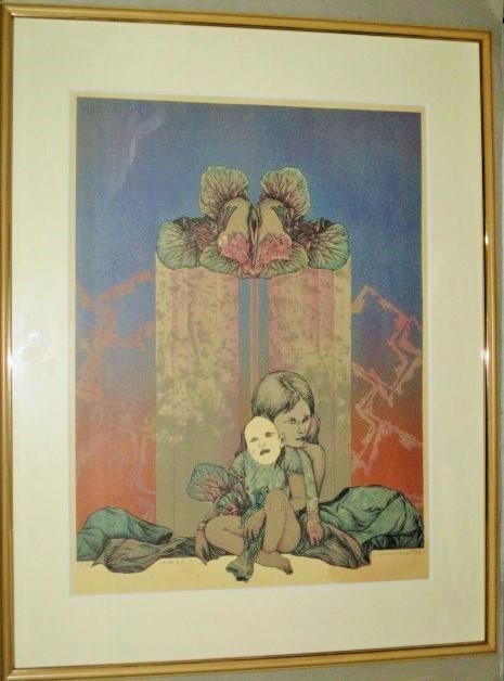 田村文雄 リトグラフ 真作 3点 田村文雄 リトグラフ 真作 3点