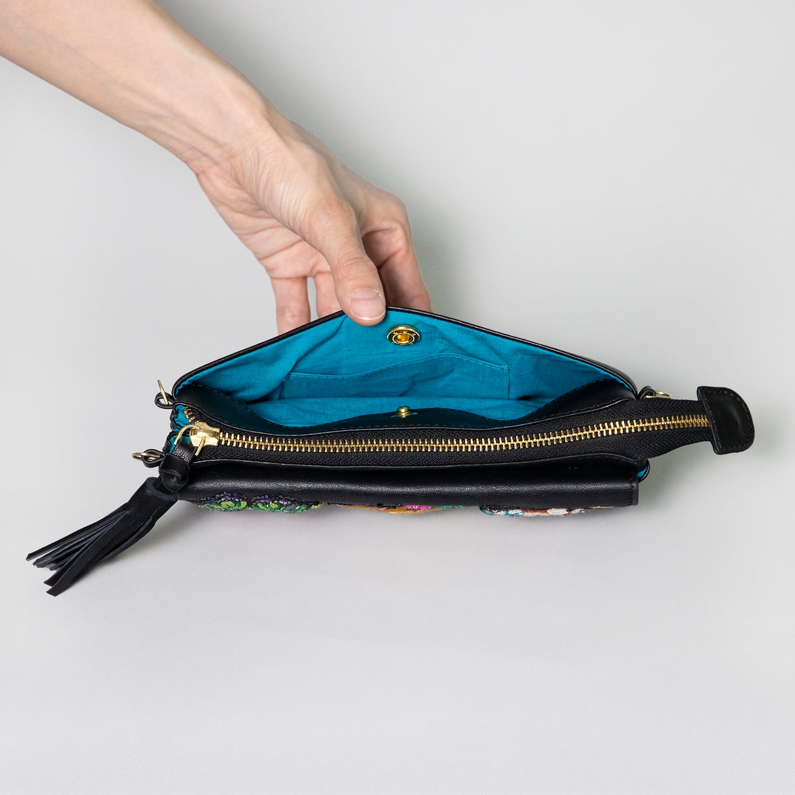 ハンカチ BLUE – ボリス雑貨店 ヒグチユウコ ボリス雑貨店 サコッシュ BLUE