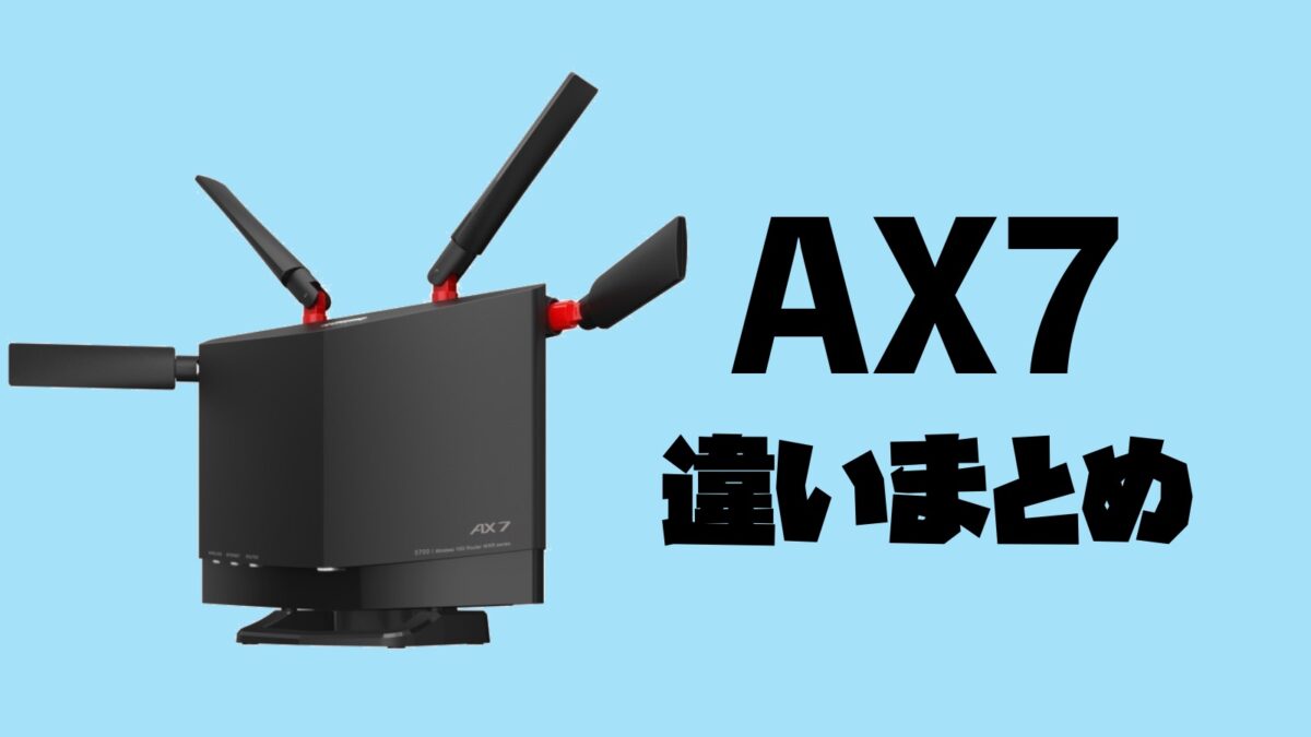 BUFFALO WXR-5700AX7P Wi-Fi 6 ルーター