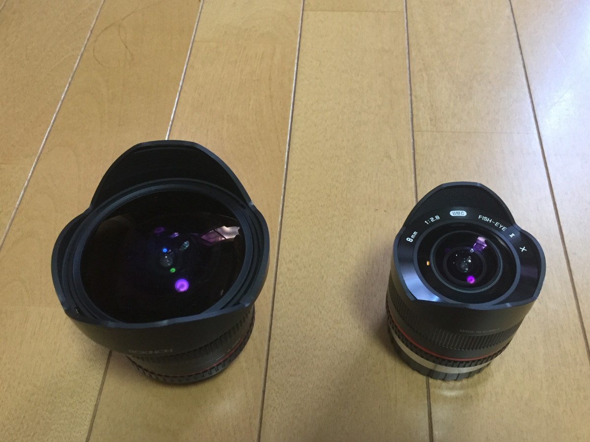 富士フイルムAPS-C用超広角魚眼レンズ。SAMYANG 8mm F2.8 UMC FISH-EYE