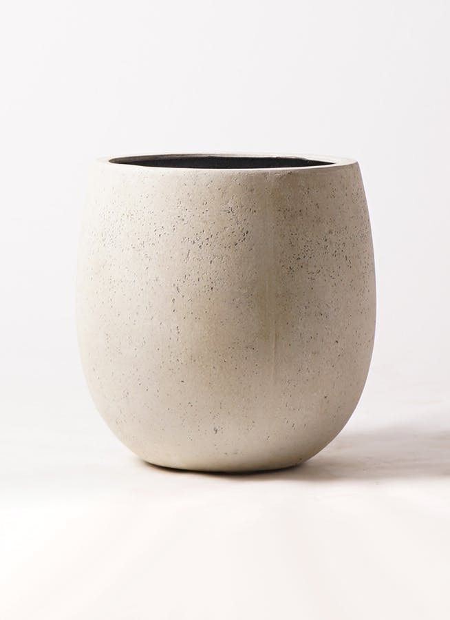 鉢カバー テラニアス バルーン アンティーク 8号鉢用 ホワイト