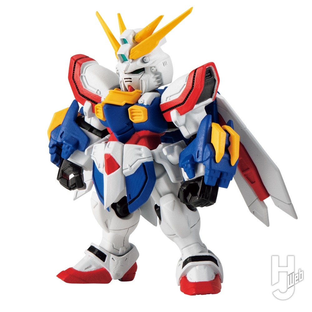 ゴッドガンダム」「マスターガンダム」が豊富なオプションパーツと