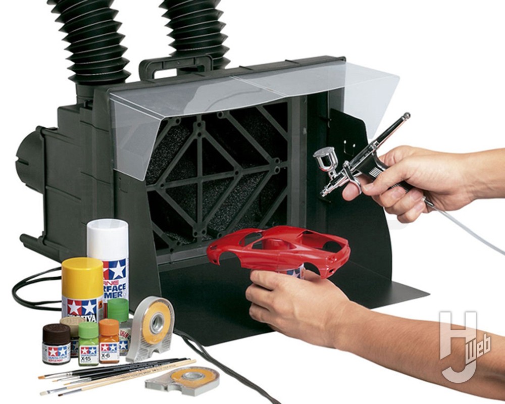 クレオス L7 エアブラシセット、工具等、塗装ブース、乾燥機、洗浄機