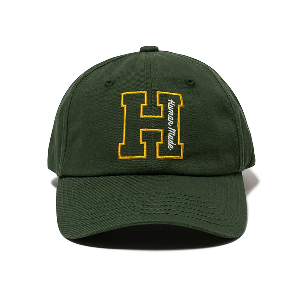 HUMAN MADE ヒューマンメイド 6PANEL TWILL CAP #2 GREEN 6パネル