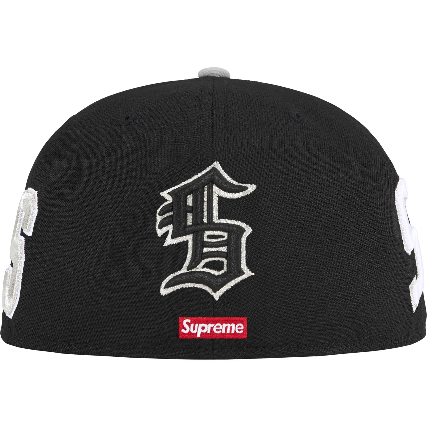 Supreme - MULTI S LOGO NEW ERA 59FIFTY CAP BLACK SS25H12