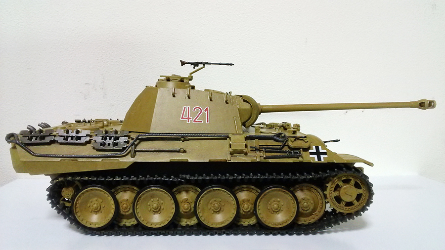 ドイツ パンサー中戦車 タミヤ：1/35MMシリーズNo.65「ドイツ