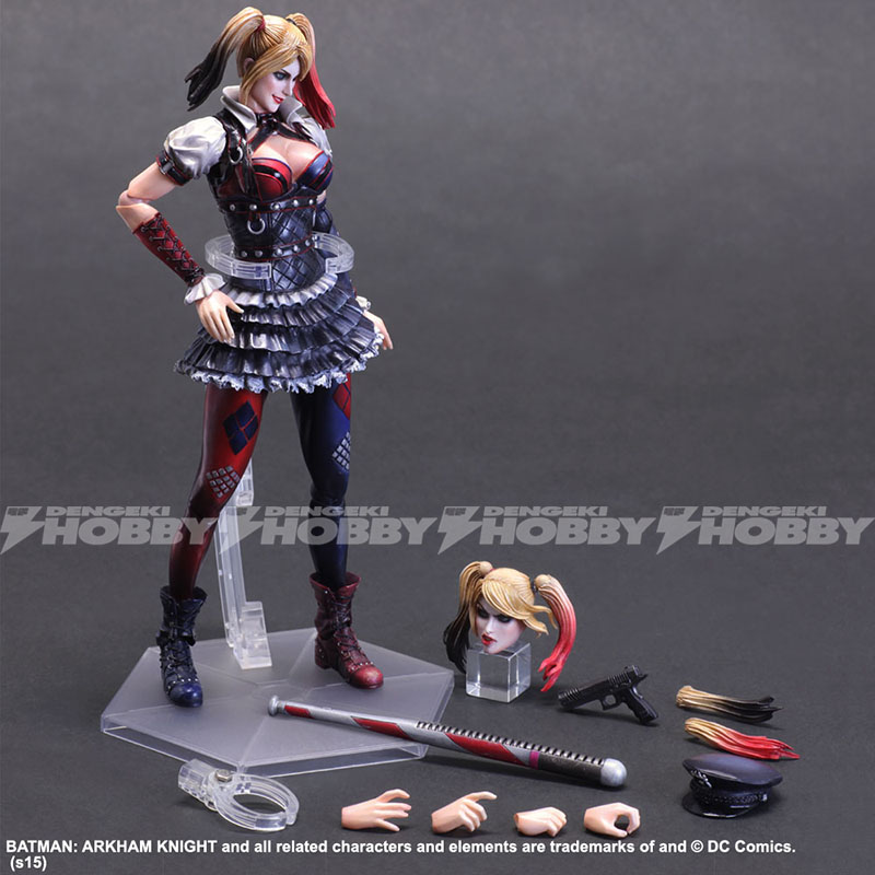 未開封 プレイアーツ改 バットマン アーカムナイト ハーレイ・クイン