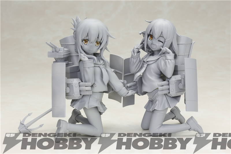 コトブキヤより、『艦これ』の雷と電を1/8スケールでフィギュア化