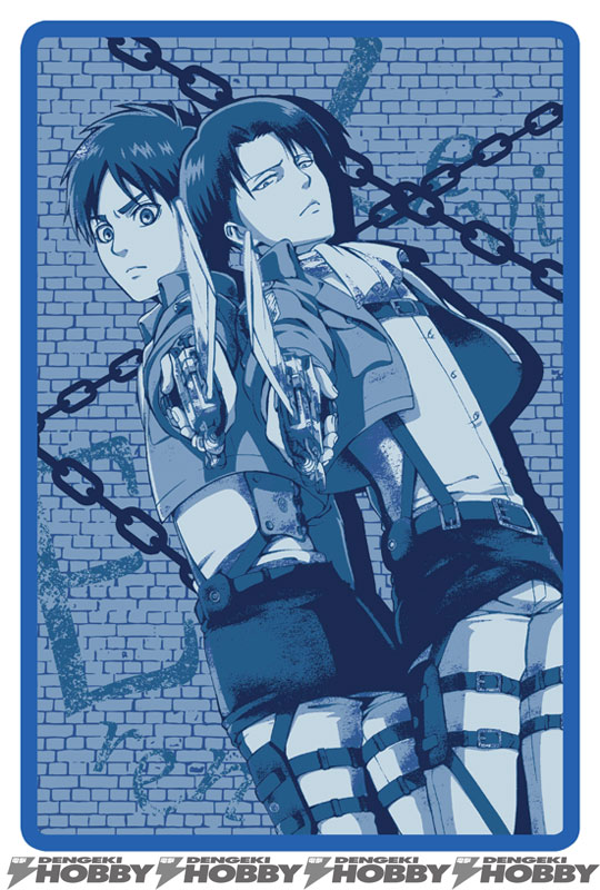 エレン＆リヴァイが赤と青のブランケットに！ | 電撃ホビーウェブ