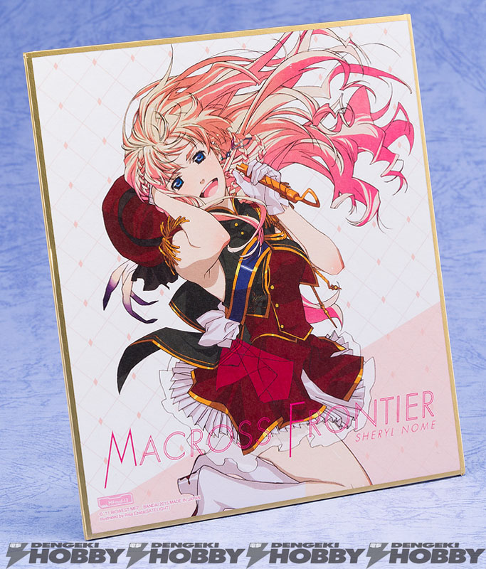 マクロスF』の美麗イラストが、鮮やかな色紙になって登場！ マクロスF