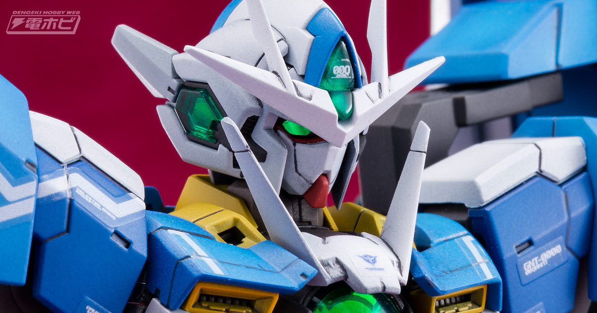 ガンプラ作例【RG 1/144 GNT-0000 ダブルオークアンタ】を人首猛が製作