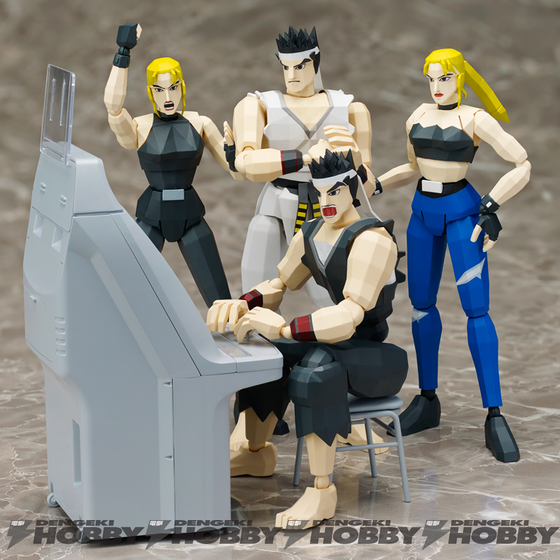 まさかの最初期ポリゴンをそのまま再現!?『バーチャファイター』が