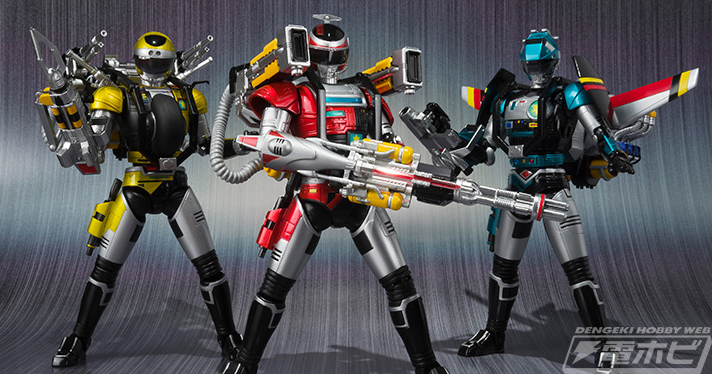 特撮 DXウインスペクターヒーロー フィギュア 3体セット 未使用 特撮