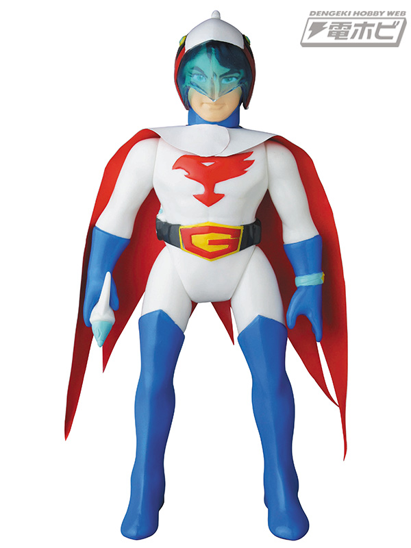 ガッチャマン』から健とジョーがソフビ「タツノコジェネレーション」に