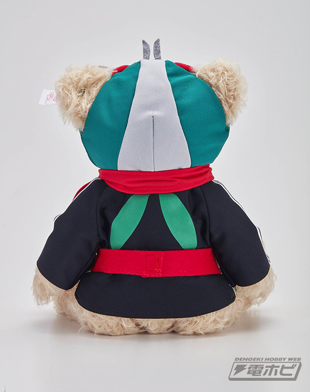 仮面ライダー1号」がキュートなテディベアに変身！老舗ブランド