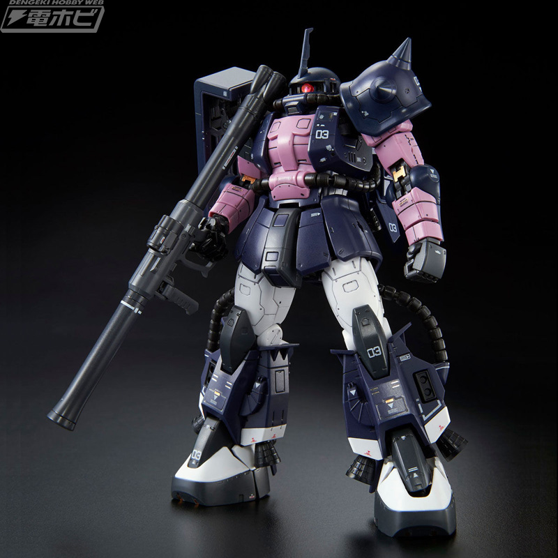 機動戦士ガンダムMSV』黒い三連星専用ザクIIがRGシリーズでガンプラ化