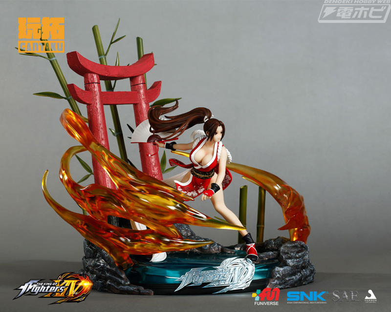 KOF14』不知火舞がダイナミックにスタチュー化！魅力的なボディライン