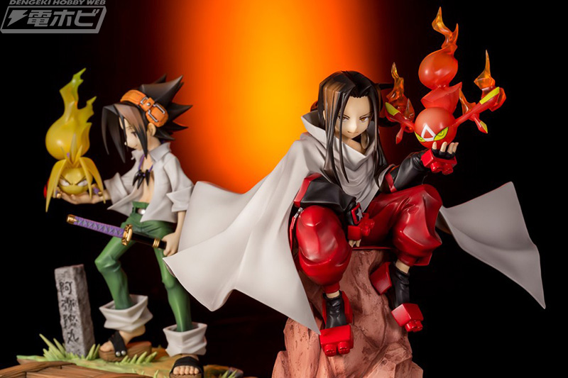 シャーマンキング』麻倉葉、ハオがコトブキヤから揃ってフィギュア化