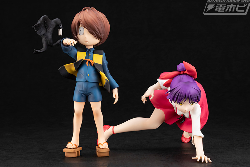 ゲゲゲの鬼太郎』鬼太郎＆ねこ娘がメガハウスから揃ってフィギュア化