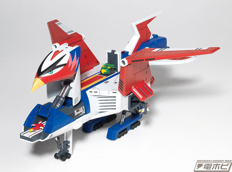 ガッチャマンII』ニューゴッドフェニックスがプラモデル化！科学忍者隊