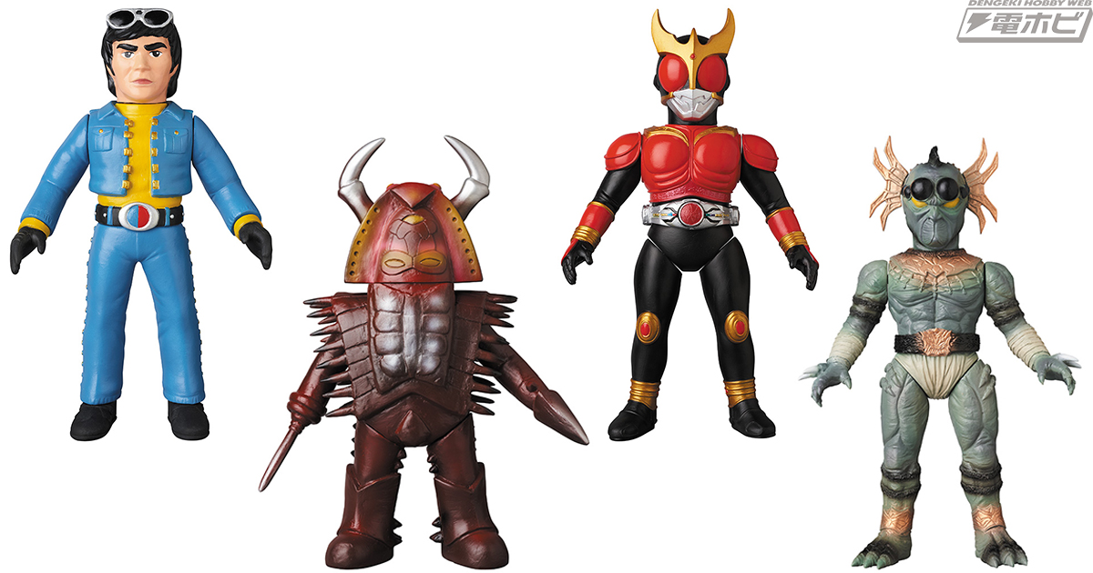 東映レトロソフビコレクション」についに平成ライダー参戦！10月の新作