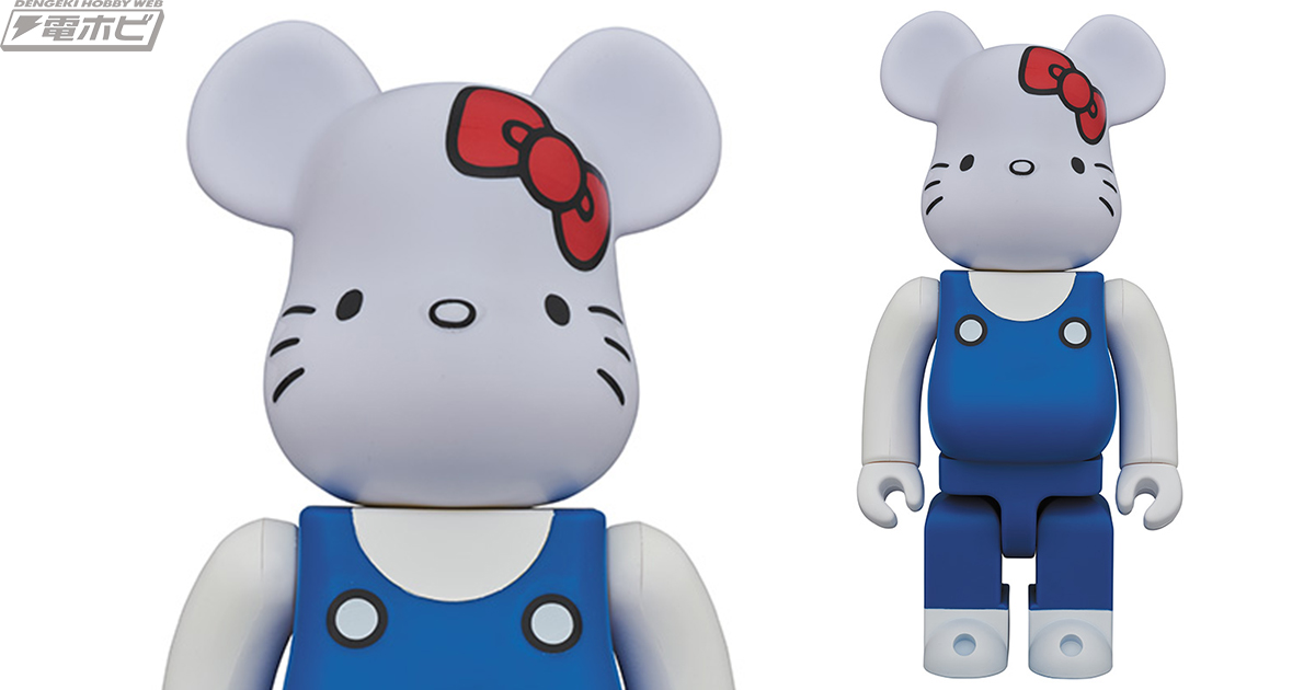 ハローキティ45周年！各年代をイメージしたコラボBE@RBRICKが100％と