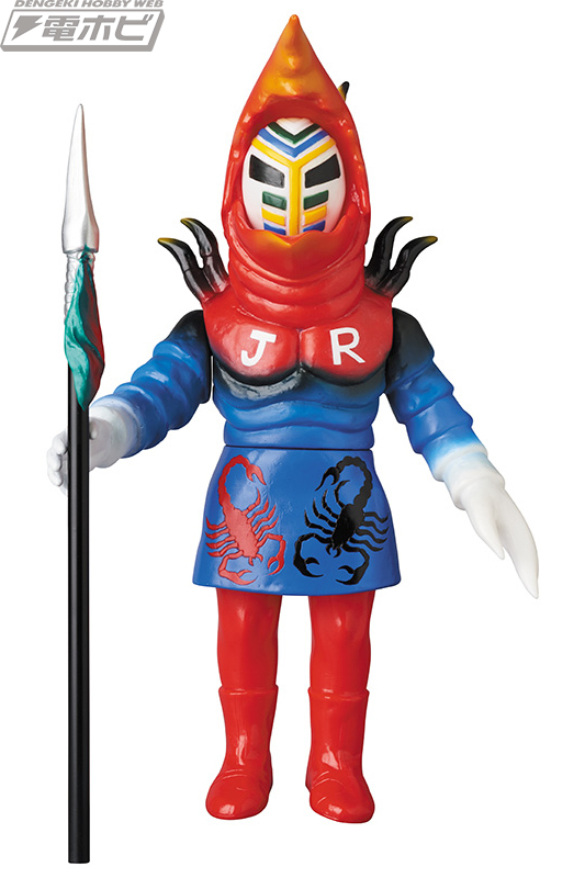 東映レトロソフビコレクション」の新作はノコギリトカゲ、サソリ